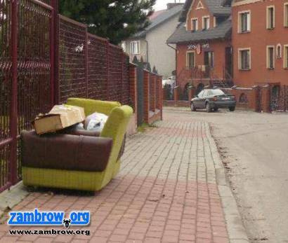 Zambrowianie pozbyli się ponad 17 ton odpadów wielkogabarytowych