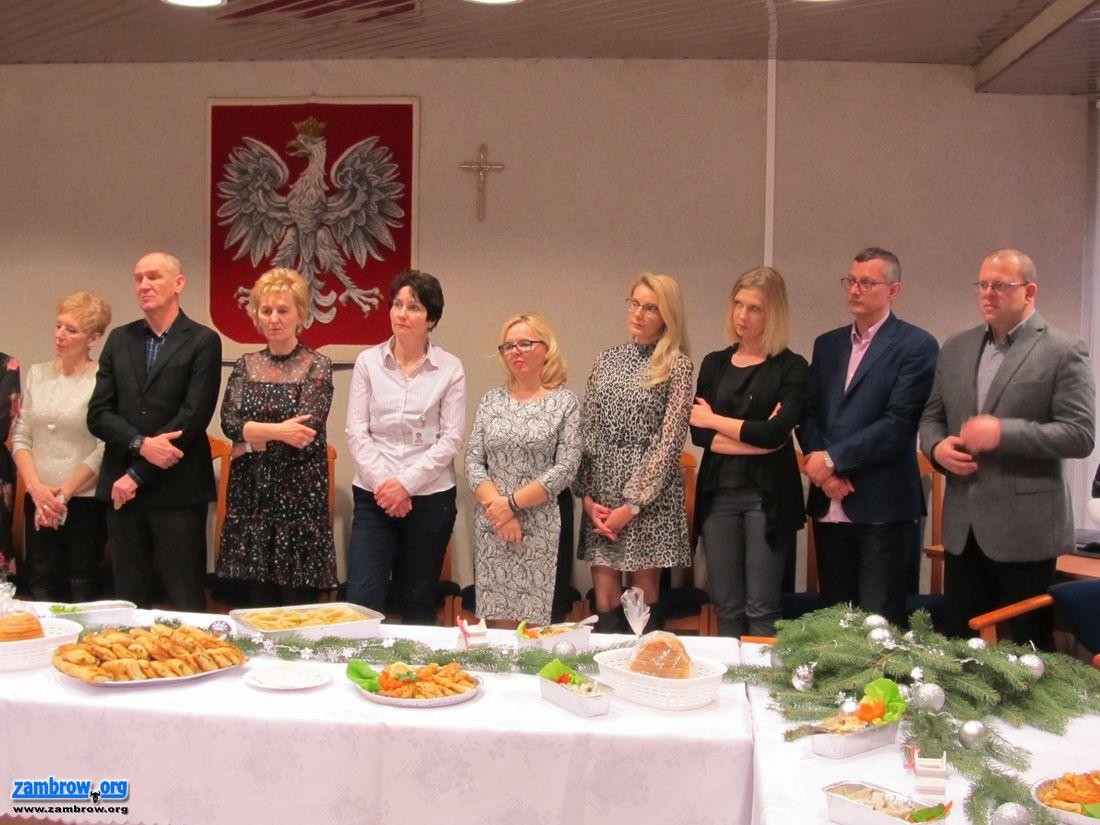 „Opłatek” pracowników KRUS w Zambrowie