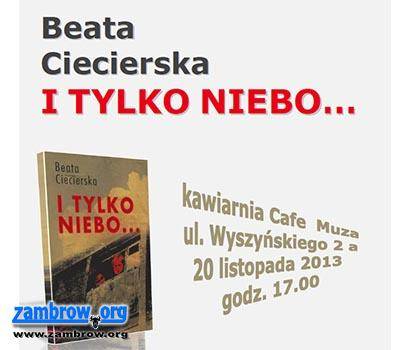 Pisarka spod Zambrowa opowie o swoim debiucie literackim