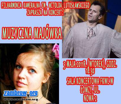 Filharmonia zaprasza na „Muzyczną Majówkę”