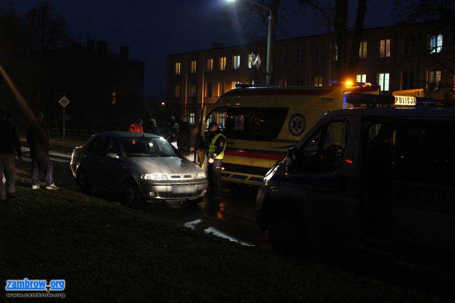 Potrącenie na przejściu dla pieszych [foto]