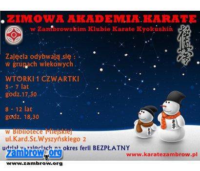Zimowa Akademia Karate