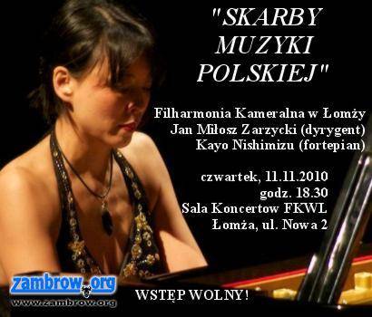 Zapraszamy na wieczorny koncert do Filharmonii w Łomży