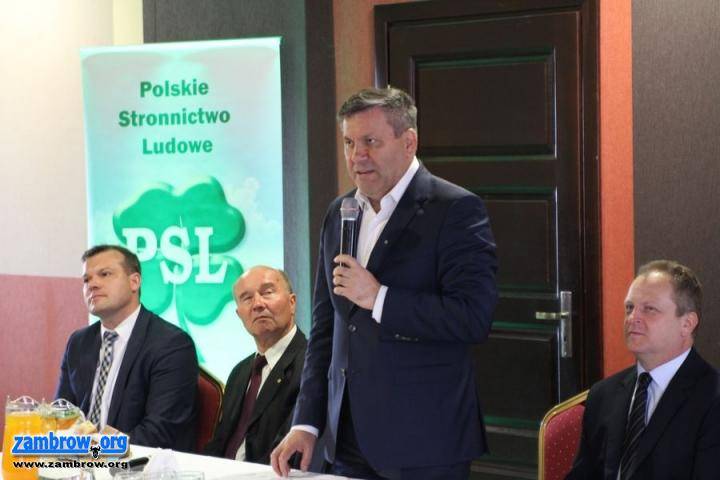 Wicepremier Janusz Piechociński w Zambrowie