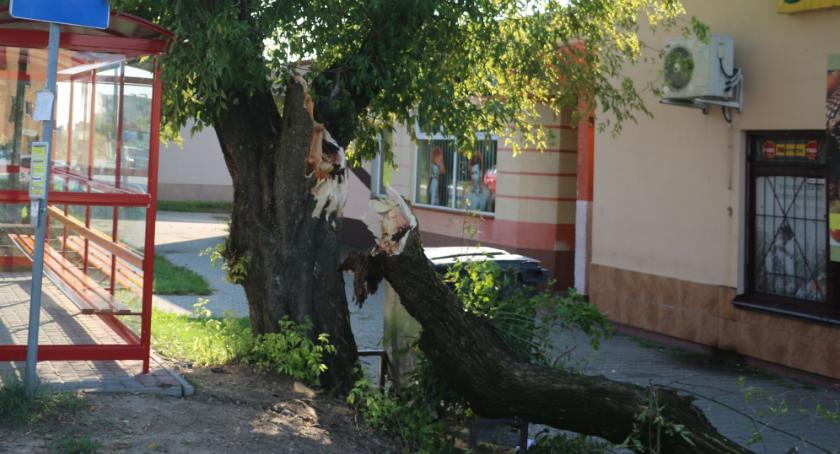 Trwają prace porządkowe po wczorajszej ulewie [foto]