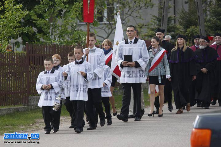 W Starym Skarżynie odsłonięto tablicę ku czci ks. Prałata Józefa Obrembskiego