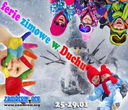 Zapraszamy na ferie zimowe do „Ducha”