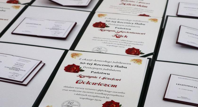 50 lat razem! Pary z gminy Zambrów zostały odznaczone