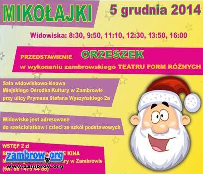 Mikołajki dla dzieci w CK 