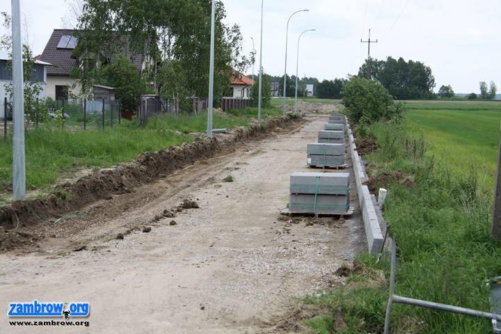 Trwa budowa ul. Wiśniowej