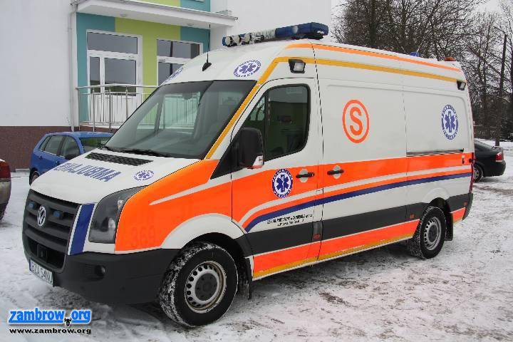 Zambrowski szpital zakupił nowoczesną karetkę