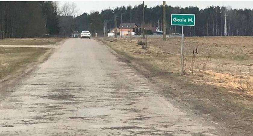 Czy mieszkańcy wywalczą remont drogi?