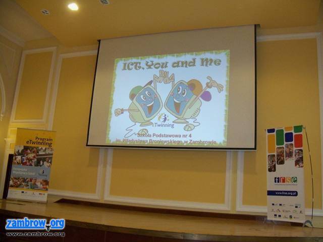 „Czwórka” na ogólnopolskiej konferencji eTwinning