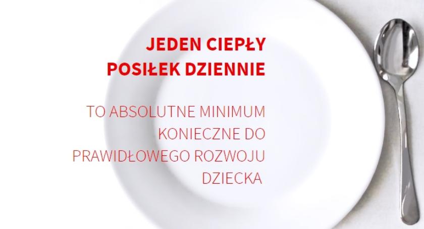 Darmowe obiady w szkołach w ramach akcji „Dzwonek na obiad”