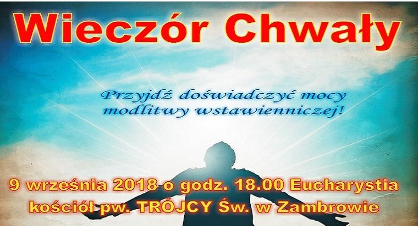Zapraszamy na Wieczór Chwały w „Trójcy”