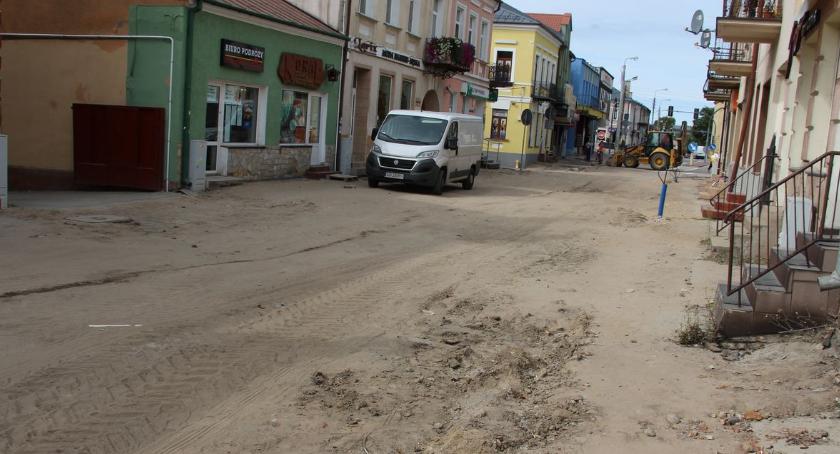 Wznowili prace na ul. Kościuszki [foto]