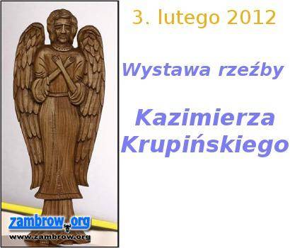 MOK zaprasza na wystawę rzeźby Kazimierza Krupińskiego