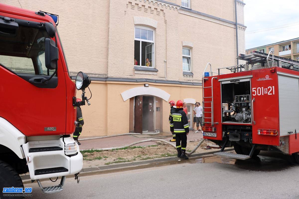 Kolejny pożar na koszarach [foto+video]