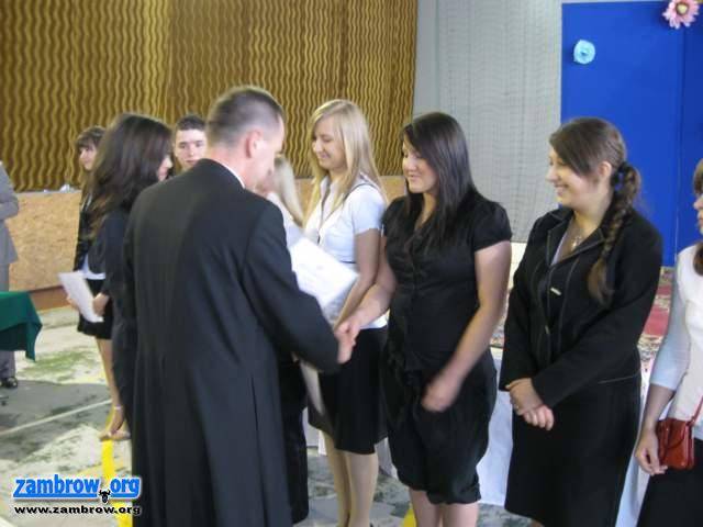 Zakończenie nauki w klasach maturalnych