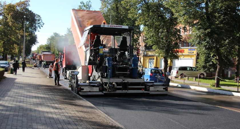 Wahadło na głównej ulicy w Zambrowie [foto]