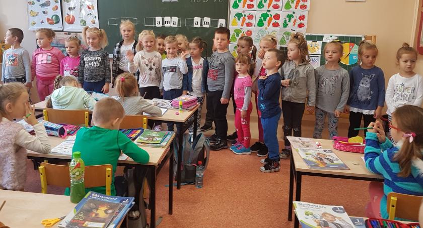 Przedszkolaki z wizytą w Szkole Podstawowej Nr 3