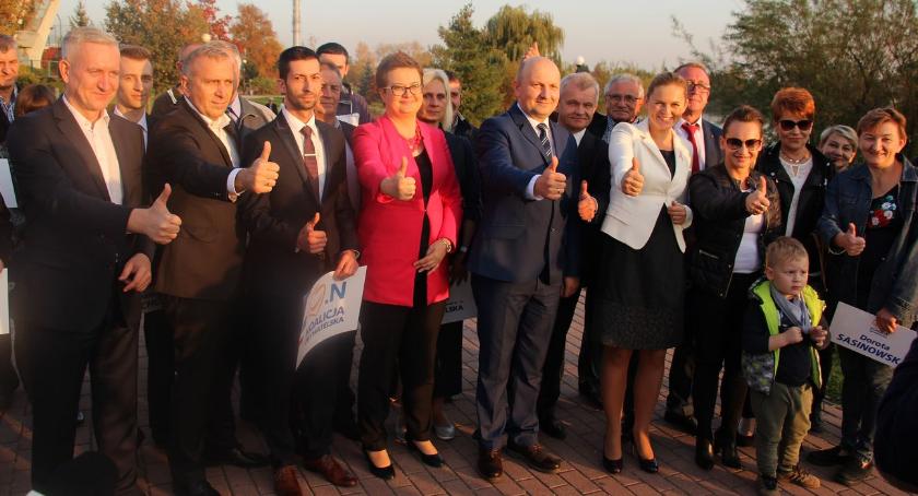 Schetyna, Lubnauer, Nowacka... Liderzy Koalicji Obywatelskiej w Zambrowie [foto+video]