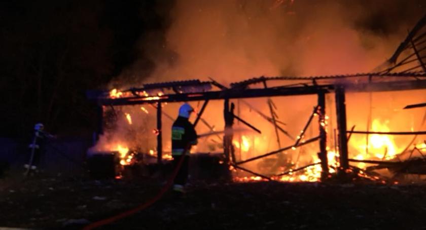 Seria pożarów w Nowym Skarżynie. To może być sprawka podpalacza [foto]