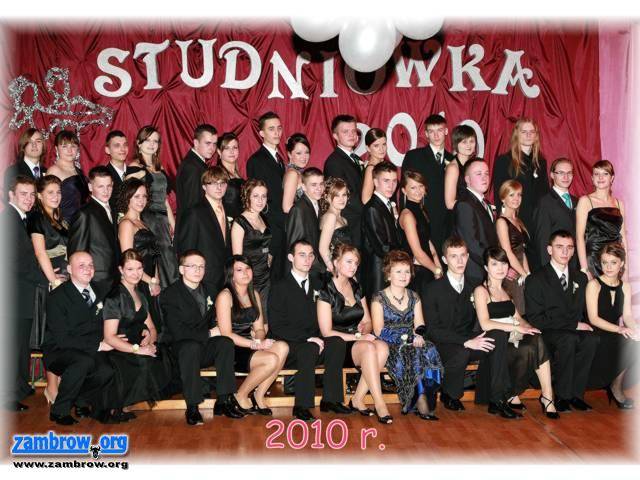 Zdjęcia ze Studniówki 2010 w ZSO