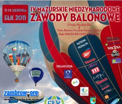 Od dzisiaj zawody balonowe w Ełku