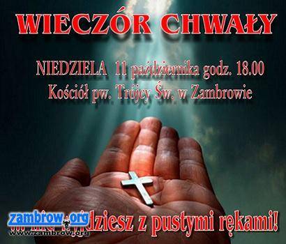 Jutro Wieczór Chwały w 