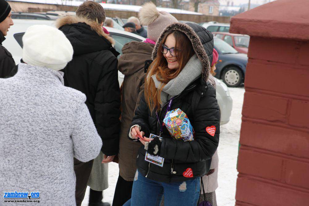 Padł rekord! Zambrów zebrał ponad 42 tys. zł na WOŚP! [foto]