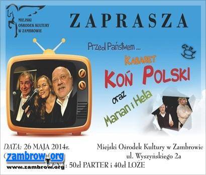 Są jeszcze bilety na kabaret 