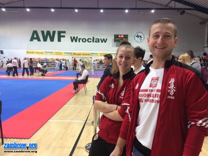 Zambrowskie zawodniczki karate walczyły o Puchar Polski