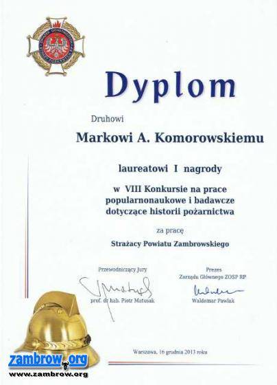 Nagrodzona przed wydaniem