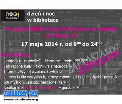 Zapraszamy na dzień i noc do MBP w Łomży