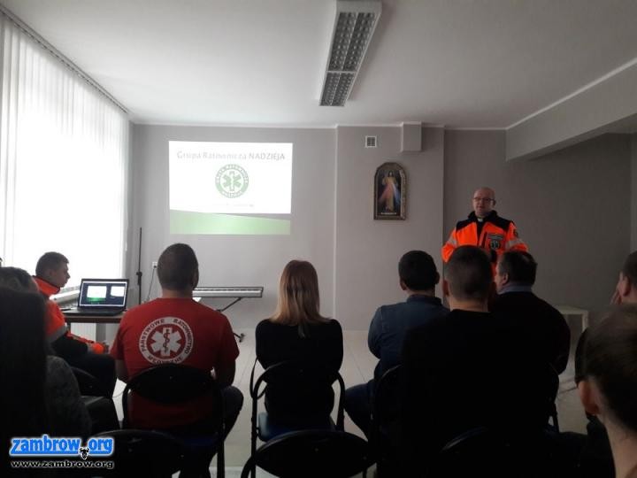 Pierwsze spotkanie organizacyjne Grupy Ratowniczej Nadzieja