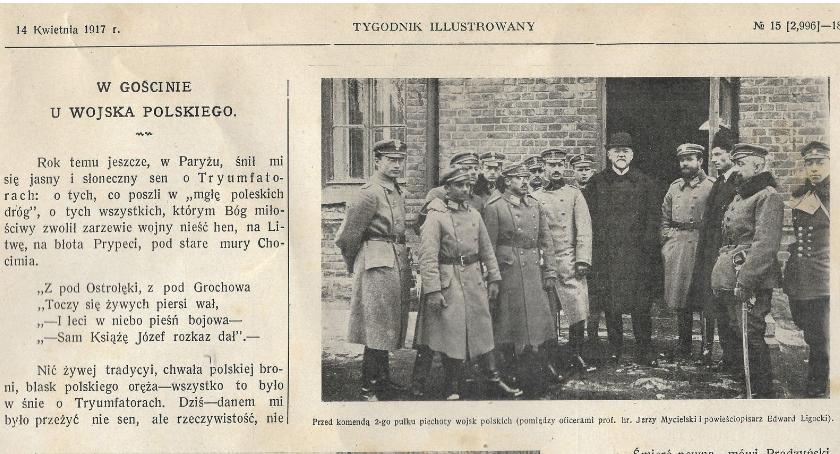 „W gościnie u Wojska Polskiego” - o Zambrowie w Tygodniku Ilustrowanym z 1917 roku