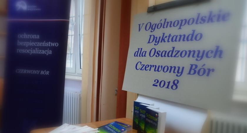 V Ogólnopolskie Dyktando dla Skazanych Czerwony Bór 2018 rozstrzygnięte