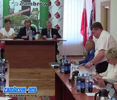 XXXI sesja Rady Gminy Zambrów [retransmisja]