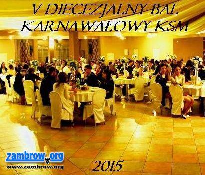 KSM zaprasza na bal karnawałowy