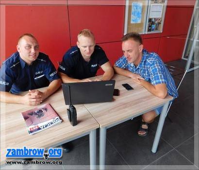 Kolejny punkt informacyjny „Krajowej Mapy Zagrożeń Bezpieczeństwa” w Zambrowie