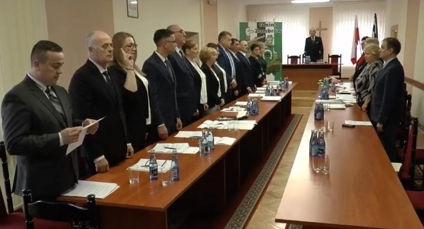I sesja Rady Gminy Zambrów. Wybrano przewodniczącego i wiceprzewodniczących
