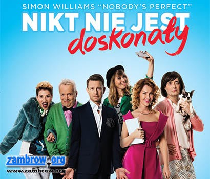 Komedia „Nikt nie jest doskonały” na Dzień Kobiet w Zambrowie - KONKURS