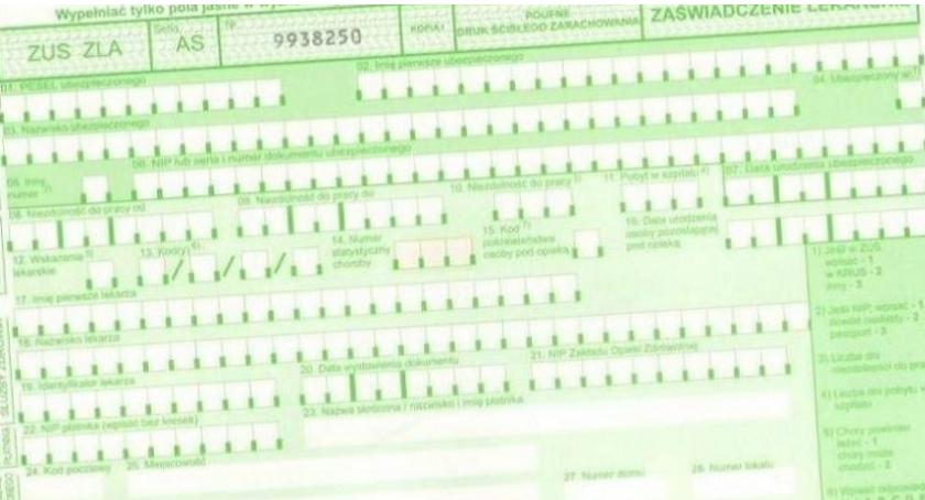 Od dzisiaj chorobowe bez papierka