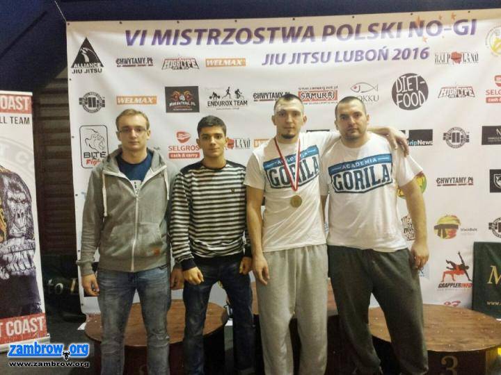Mistrz Polski Jiu Jitsu z Zambrowa