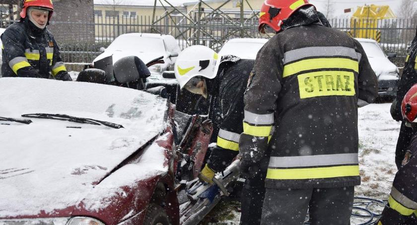 Strażacy testowali nowy sprzęt