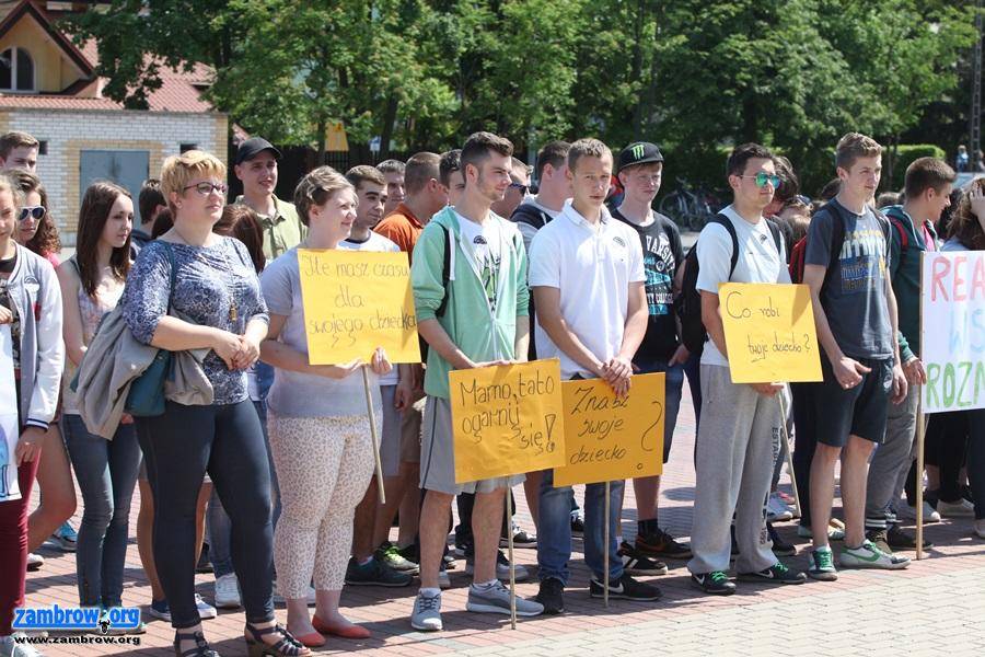 Manifest przeciw uzależnieniom w ZSO [foto]