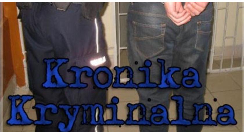 Kronika kryminalna z dnia 7 stycznia 2019 r.