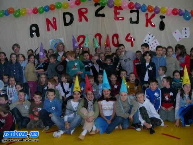 Andrzejki integracyjne w SP5