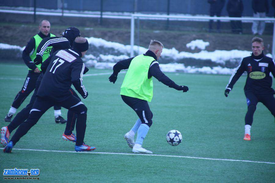 Pierwsza sparingowa porażka Olimpii [foto]